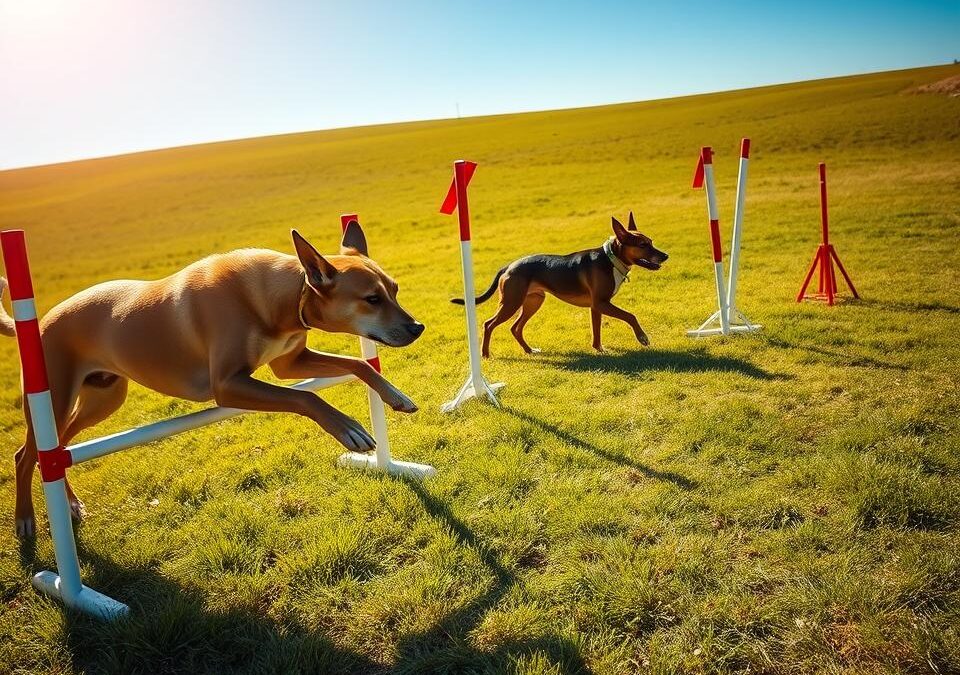 Agility cvičenia pre psov – Všetko, čo o tom potrebuješ vedieť!