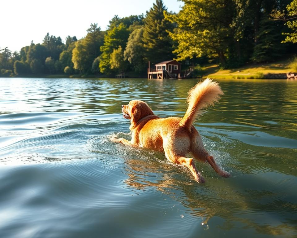 bezpečné vodné športy pre psov