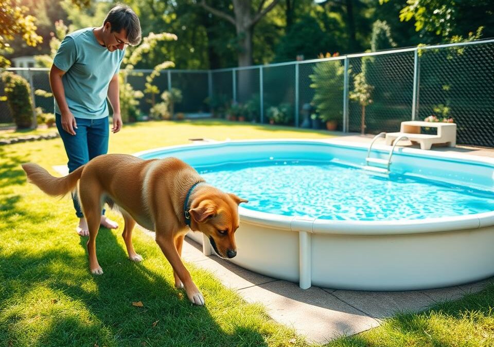 Bezpečnosť záhradných bazénov pre psov – Všetko, čo o tom potrebuješ vedieť!