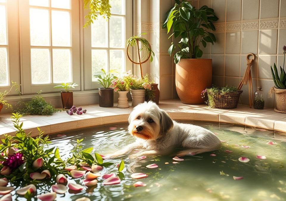 Bylinné kúpele pre psa – Všetko, čo o tom potrebuješ vedieť!