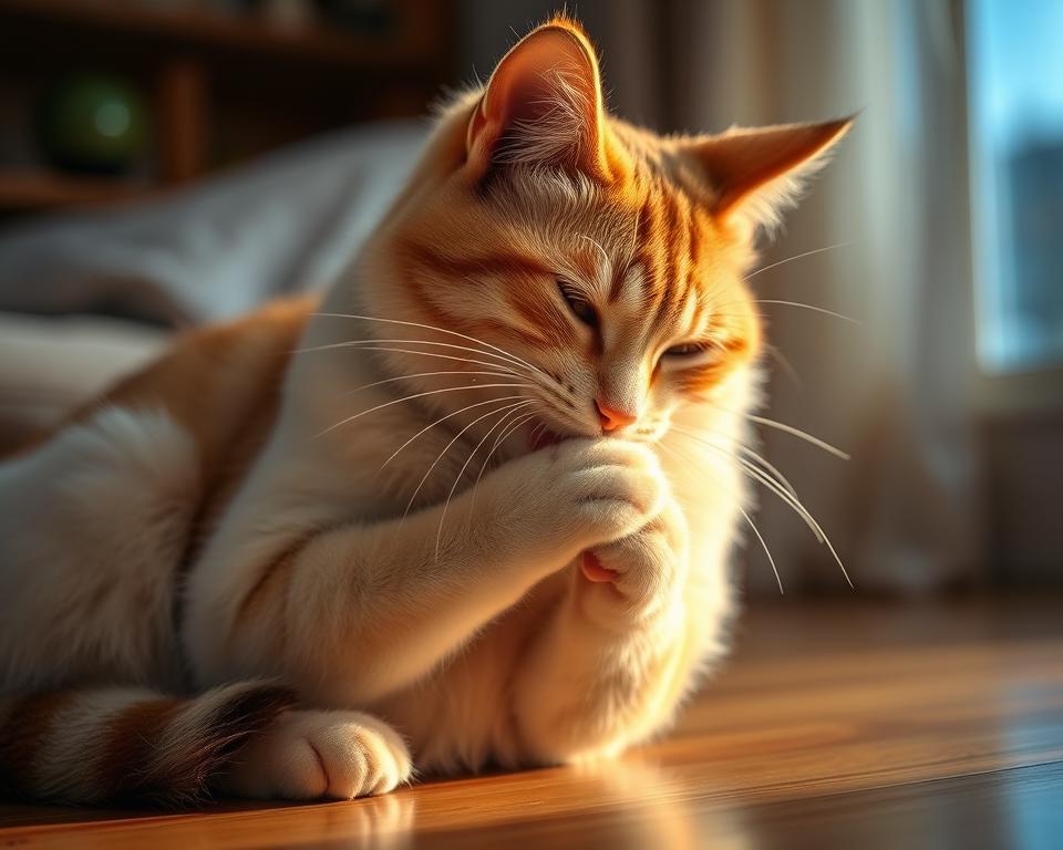 denná hygiena mačky