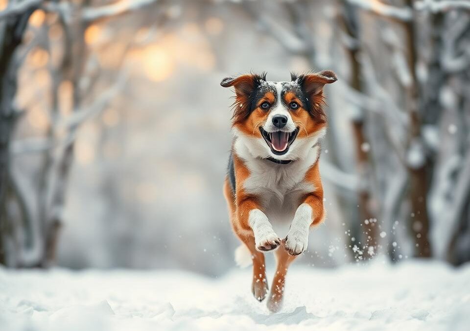 Hranie sa psa v snehu – Všetko, čo o tom potrebuješ vedieť!