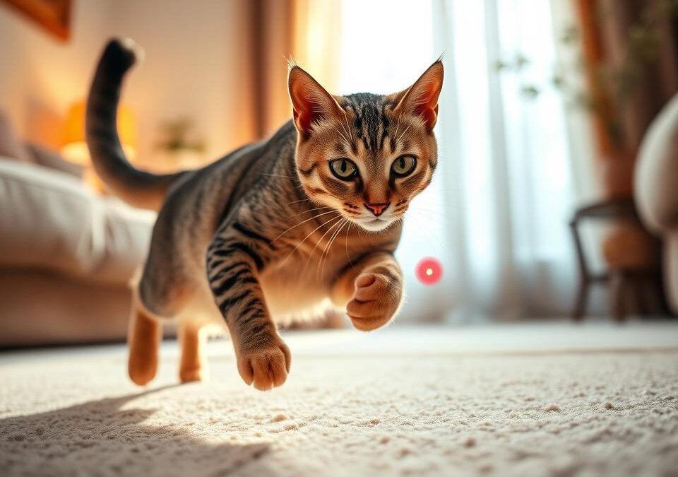 Hra s laserom pre mačky – Všetko, čo o tom potrebuješ vedieť!