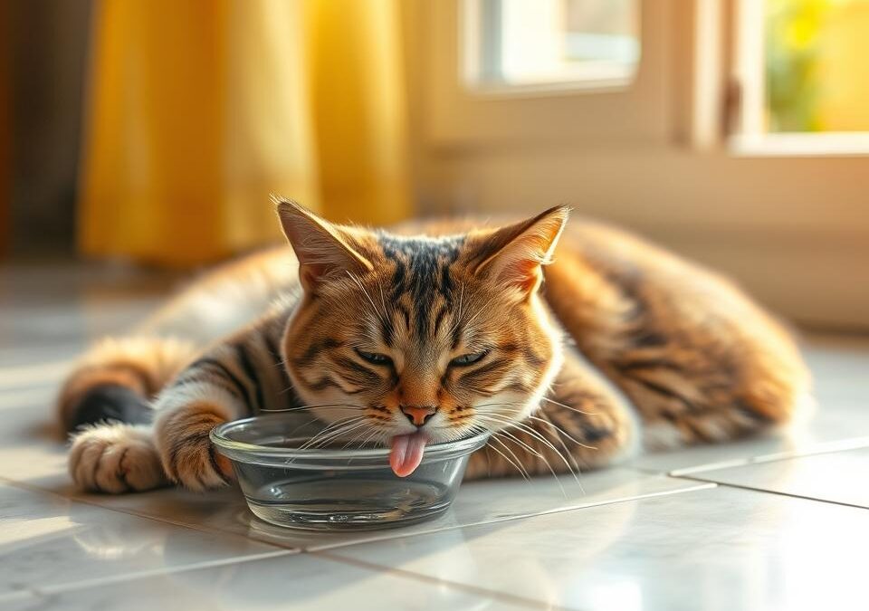 Hydratácia mačky počas horúčav – Všetko, čo o tom potrebuješ vedieť!