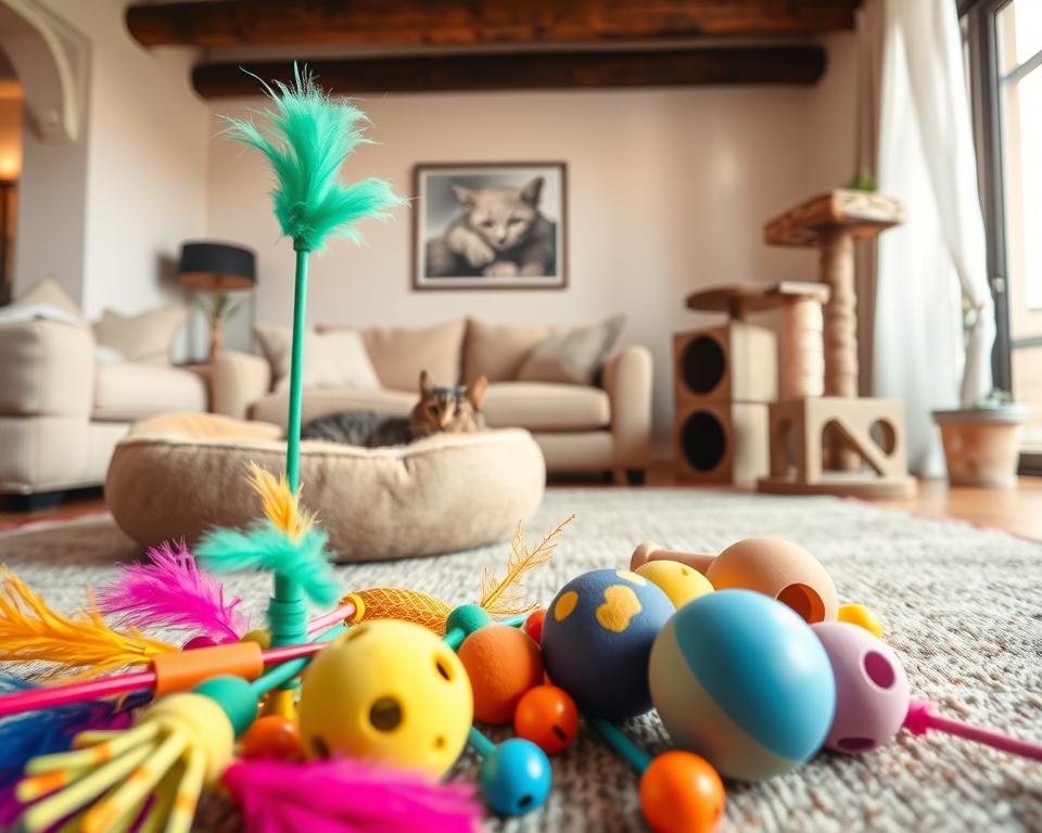 interaktívne hračky pre mačky