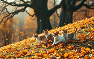 Jesenné pĺznutie mačiek – Všetko, čo o tom potrebuješ vedieť!