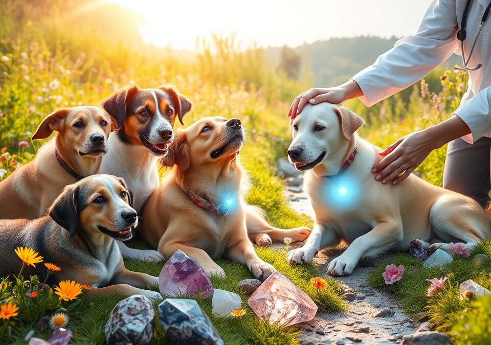 Kryštálová terapia pre psov – Všetko, čo o tom potrebuješ vedieť!