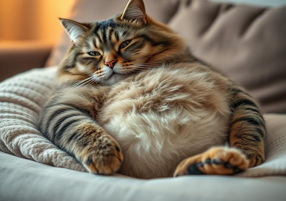 Liečba obezity u mačiek – Všetko, čo o tom potrebuješ vedieť!