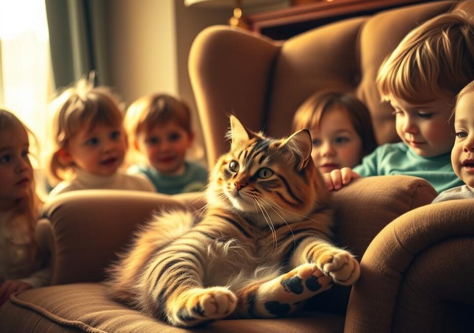 Mačka a deti – Všetko, čo o tom potrebuješ vedieť!