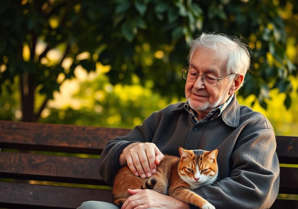 Mačka a seniori – Všetko, čo o tom potrebuješ vedieť!