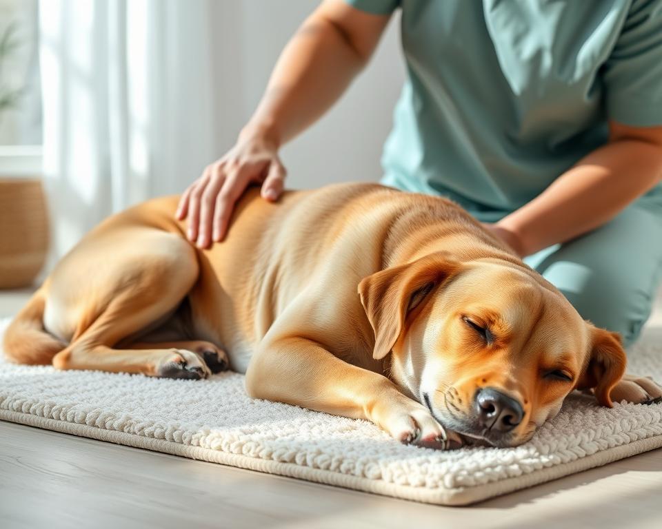 masážna terapia pre psov