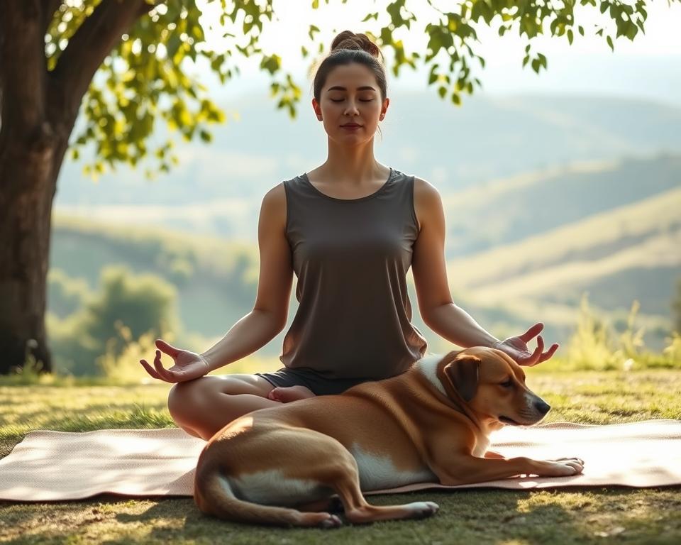 meditacia-psa-s-majitelom meditácia psa s majiteľom