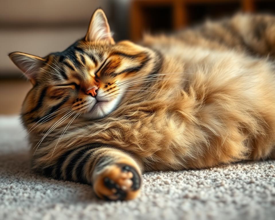 nadmerné prejedanie mačiek