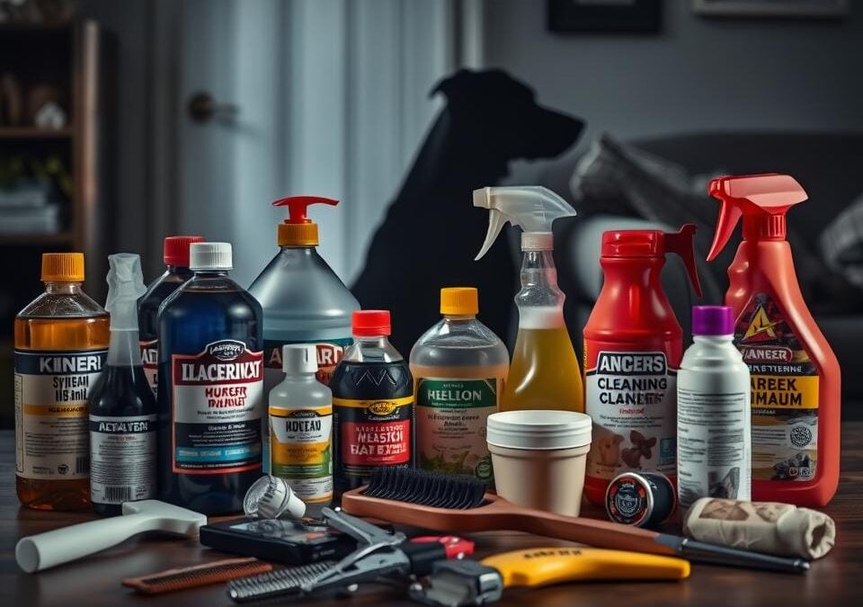 Nebezpečné čistiace prostriedky pre psov – Všetko, čo o tom potrebuješ vedieť!