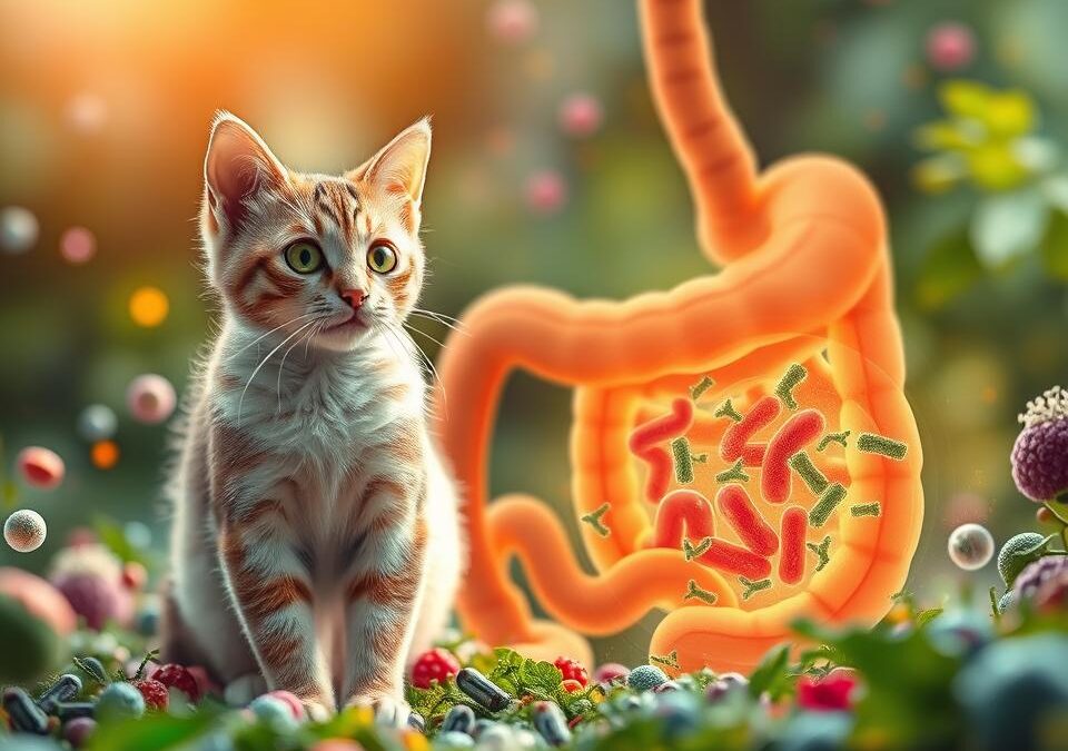 Obnova črevnej mikroflóry mačky – Všetko, čo o tom potrebuješ vedieť!