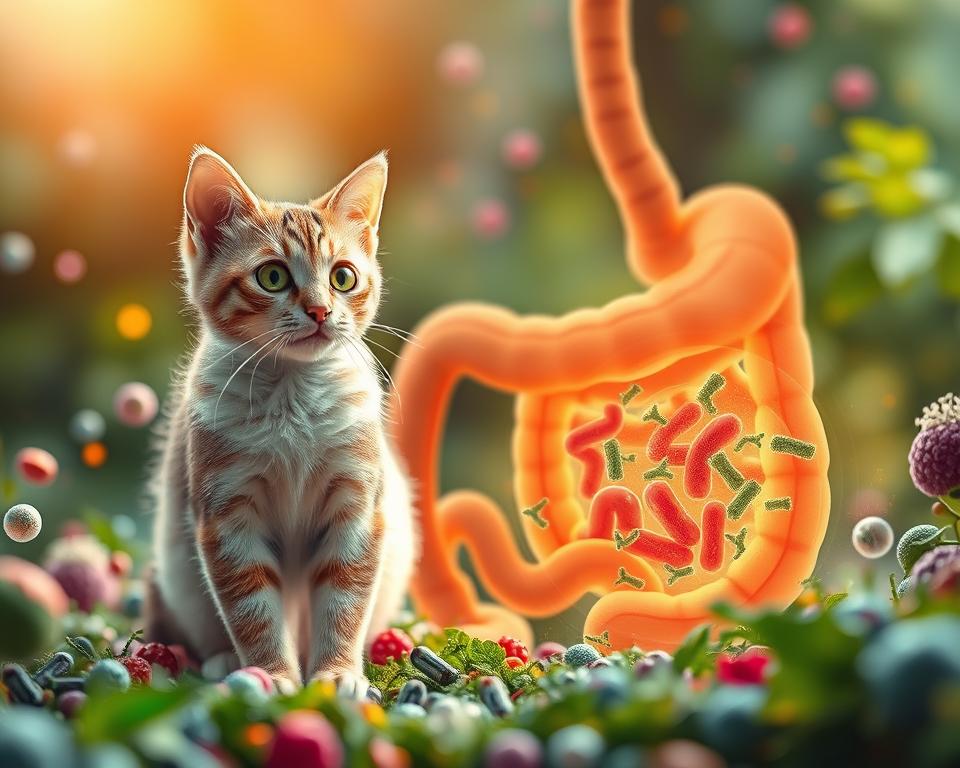 obnova črevnej mikroflóry mačky