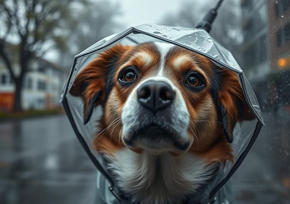 Ochrana psa pred daždivým počasím – Všetko, čo o tom potrebuješ vedieť!
