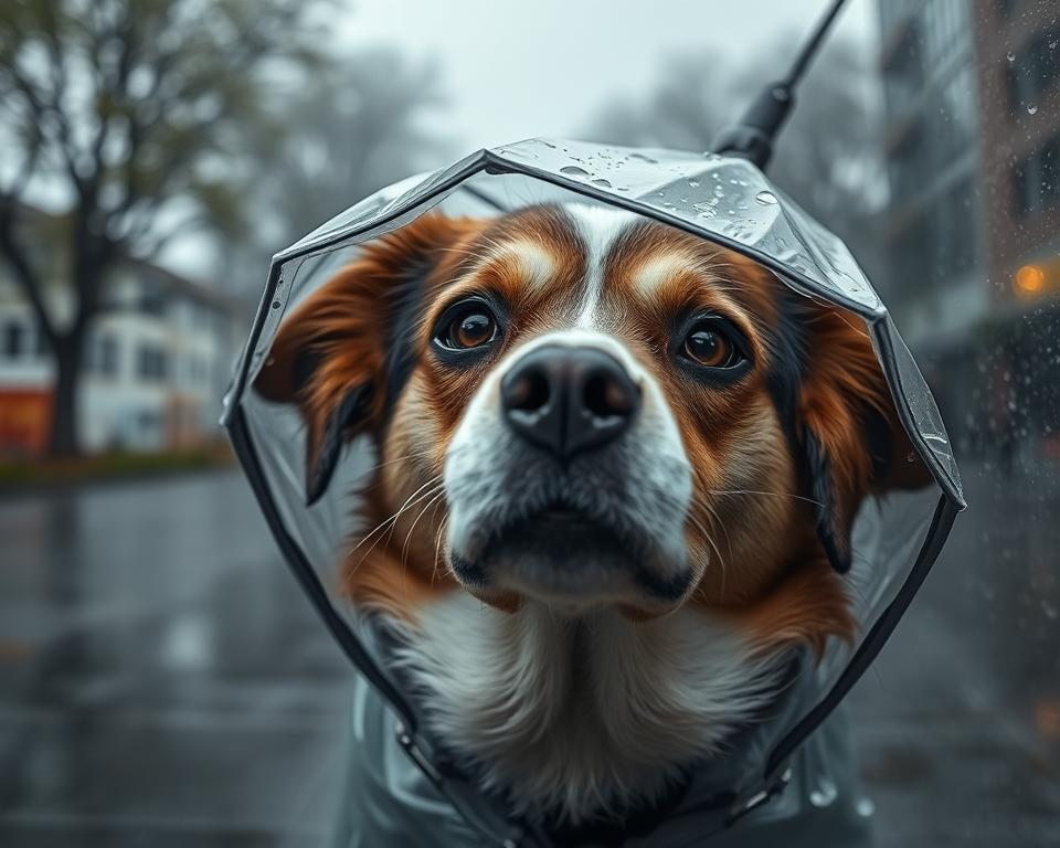 Ochrana psa pred daždivým počasím – Všetko, čo o tom potrebuješ vedieť!