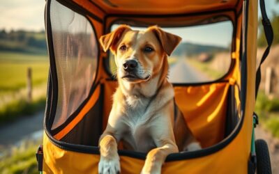 Pes v cyklistickom vozíku – Všetko, čo o tom potrebuješ vedieť!