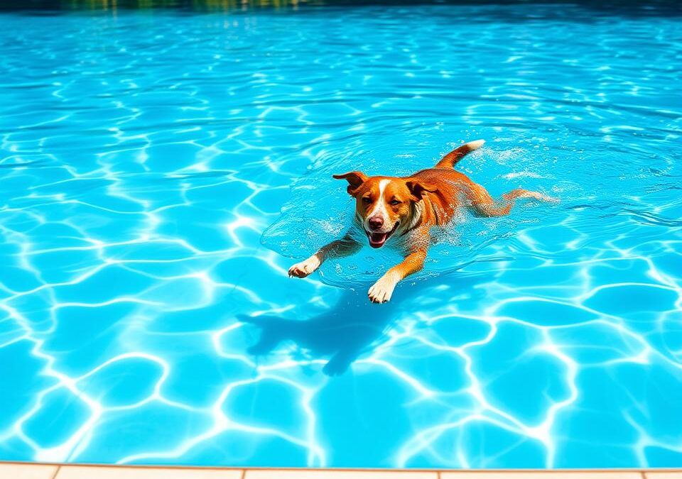 Plávanie psa v bazéne – Všetko, čo o tom potrebuješ vedieť!