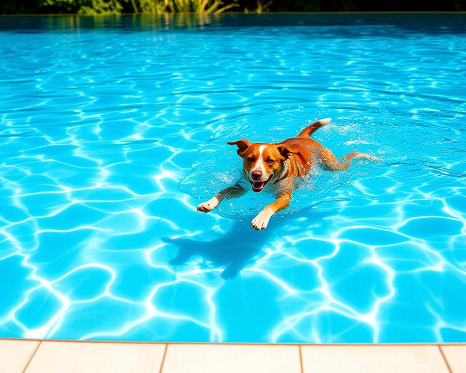 plavanie-psa-v-bazene plávanie psa v bazéne