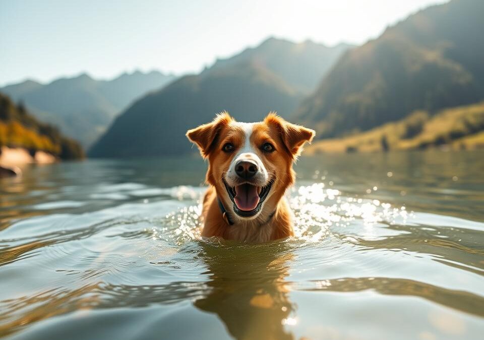 Plávanie psa v prírodných vodách – Všetko, čo o tom potrebuješ vedieť!