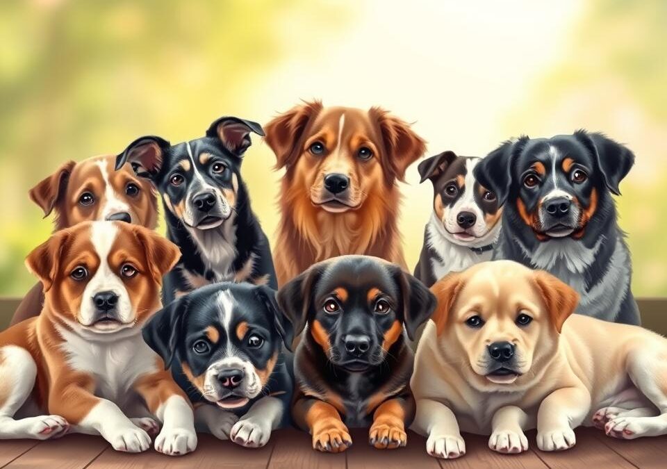 Plemená psov s citlivým žalúdkom – Všetko, čo o tom potrebuješ vedieť!