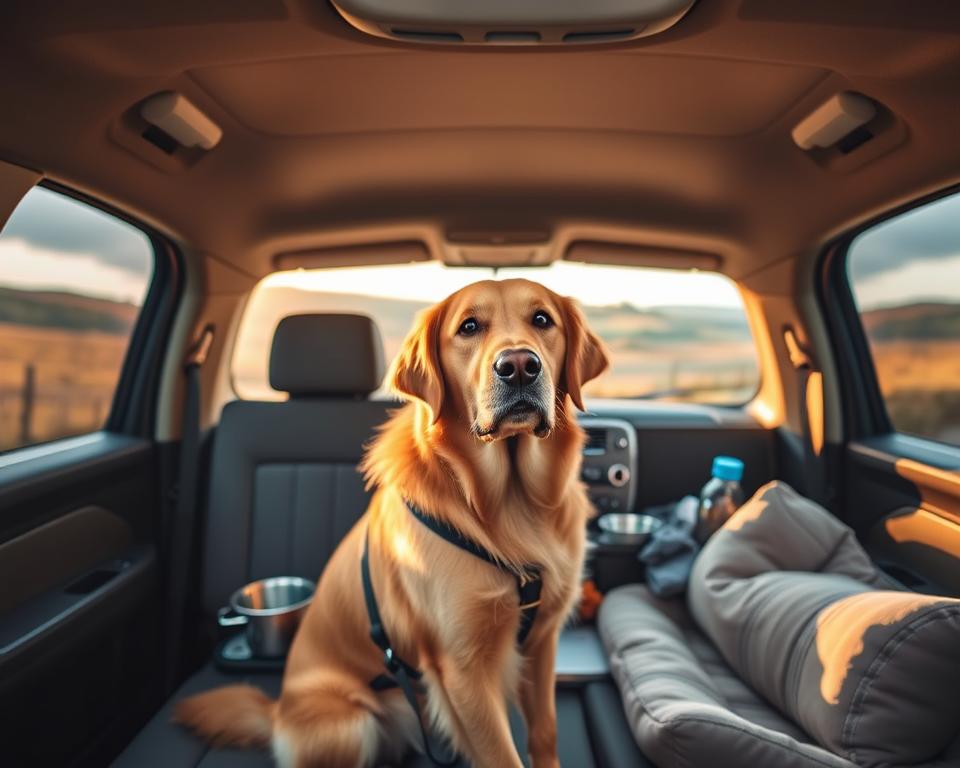 pravidlá cestovania so psom v aute