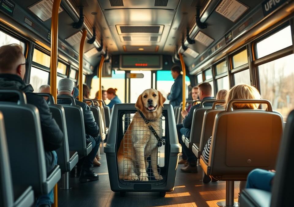Preprava psa autobusom – Všetko, čo o tom potrebuješ vedieť!