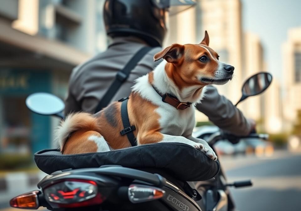 Preprava psa na motorke – Všetko, čo o tom potrebuješ vedieť!