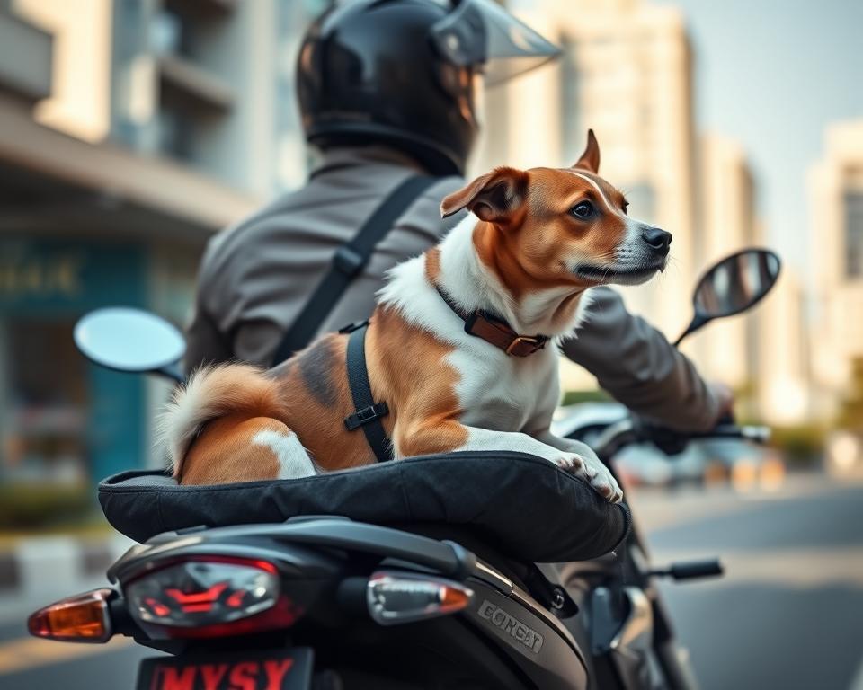 preprava-psa-na-motorke preprava psa na motorke