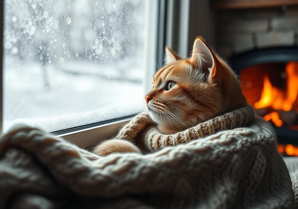 Prispôsobenie mačky na chladné počasie – Všetko, čo o tom potrebuješ vedieť!