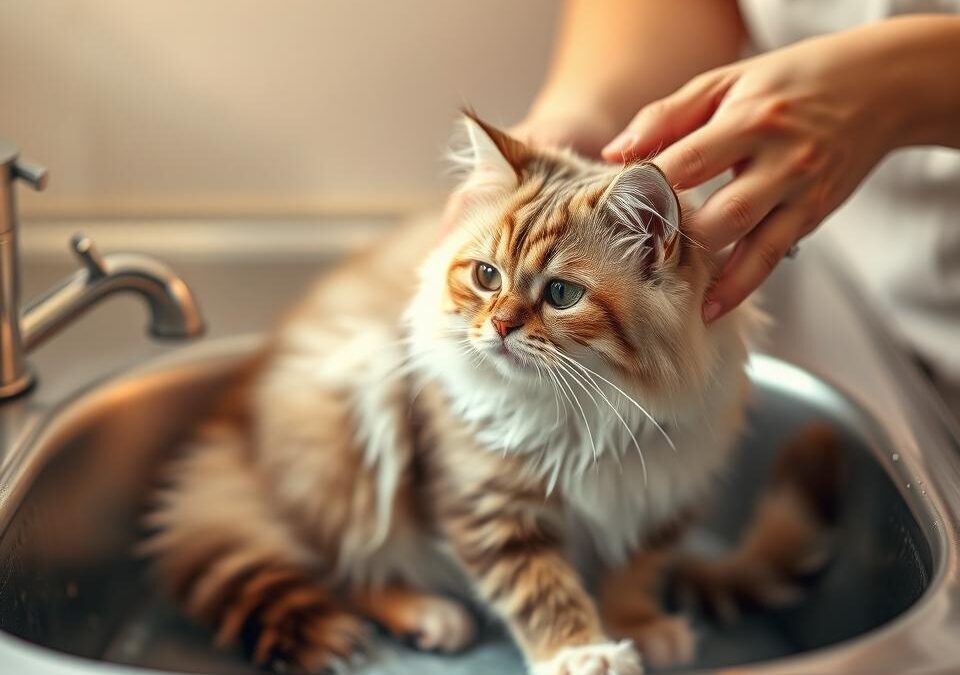 Profesionálne kúpanie mačky – Všetko, čo o tom potrebuješ vedieť!