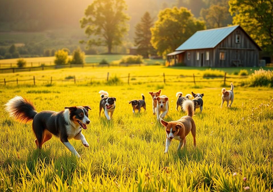 Psy na ekologických farmách – Všetko, čo o tom potrebuješ vedieť!