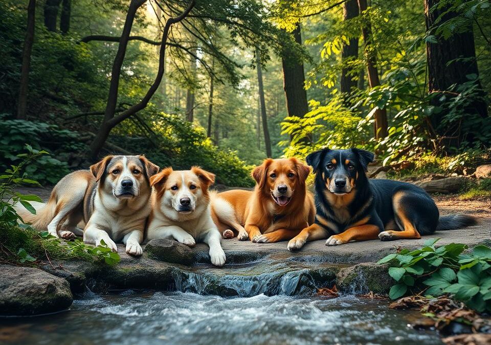 Relaxácia psov s prírodnými zvukmi – Všetko, čo o tom potrebuješ vedieť!
