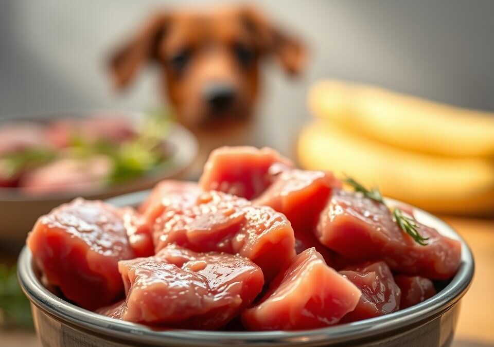 Strava pre psov s čerstvým mäsom – Všetko, čo o tom potrebuješ vedieť!