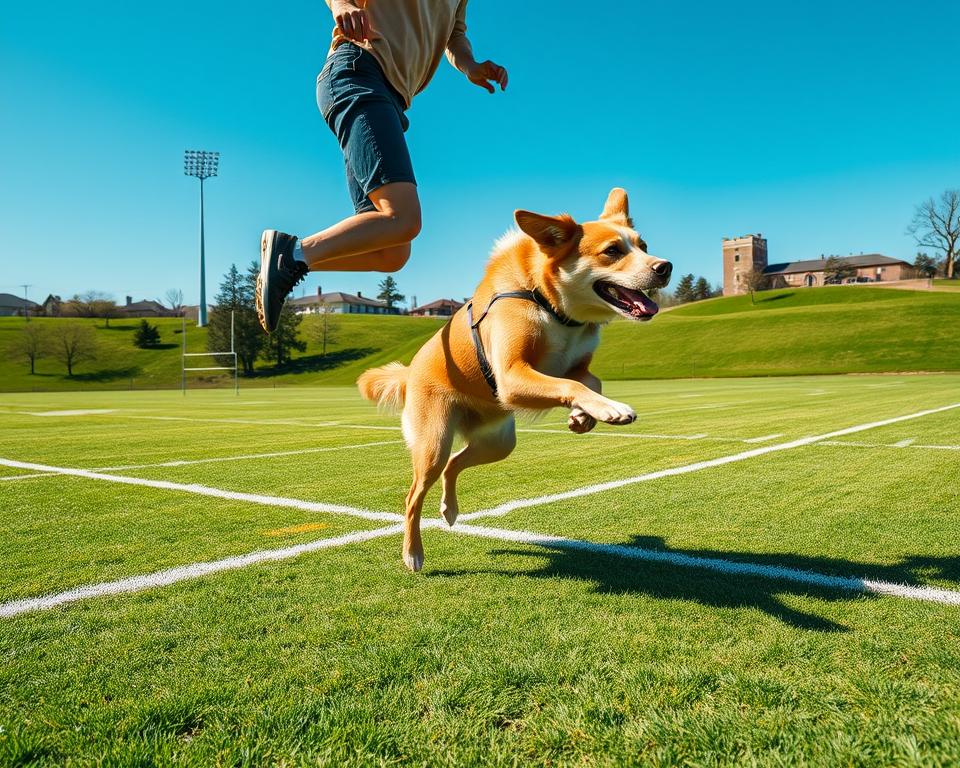 trening-skoku-do-dialky-so-psom tréning skoku do diaľky so psom