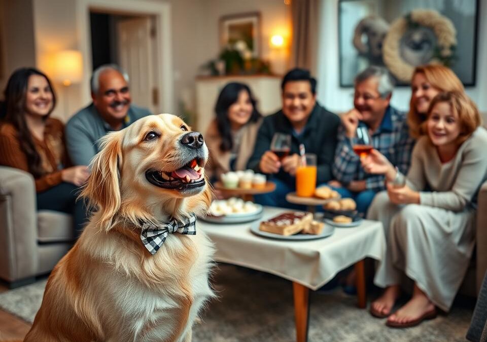 Účasť psa na rodinných oslavách – Všetko, čo o tom potrebuješ vedieť!