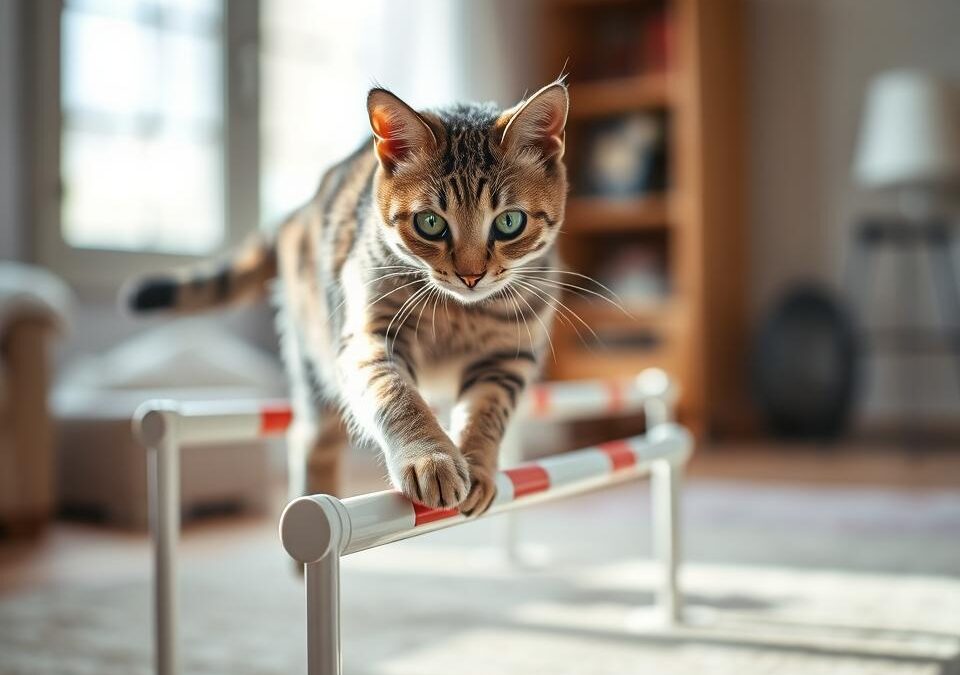 Učenie mačky prekážkovej dráhe – Všetko, čo o tom potrebuješ vedieť!