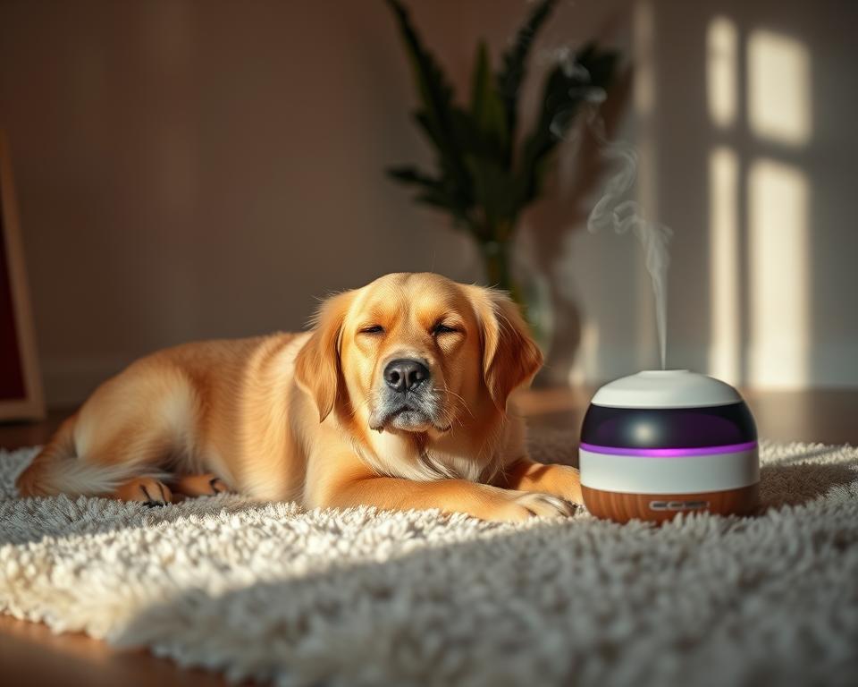 upokojovanie psov éterickými olejmi