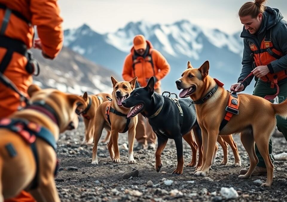 Výcvik záchranárskych psov – Všetko, čo o tom potrebuješ vedieť!