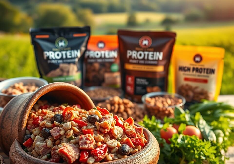 Vysokoproteínová strava pre psov – Všetko, čo o tom potrebuješ vedieť!