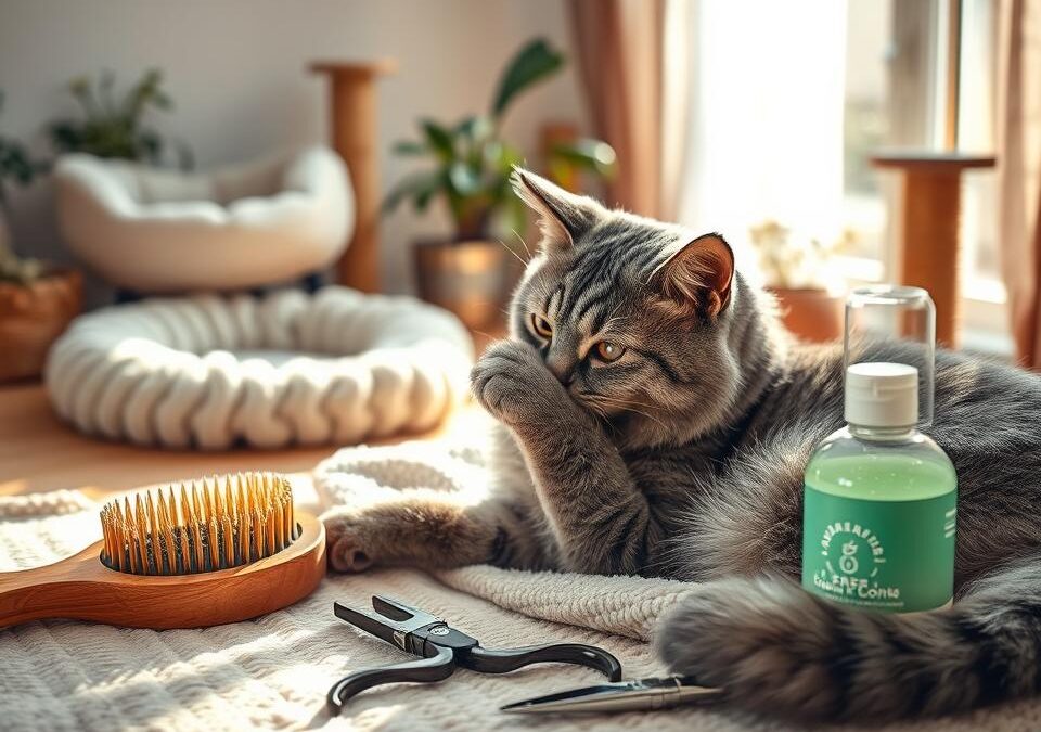 Vytvorenie mačacej ošetrovacej rutiny – Všetko, čo o tom potrebuješ vedieť!