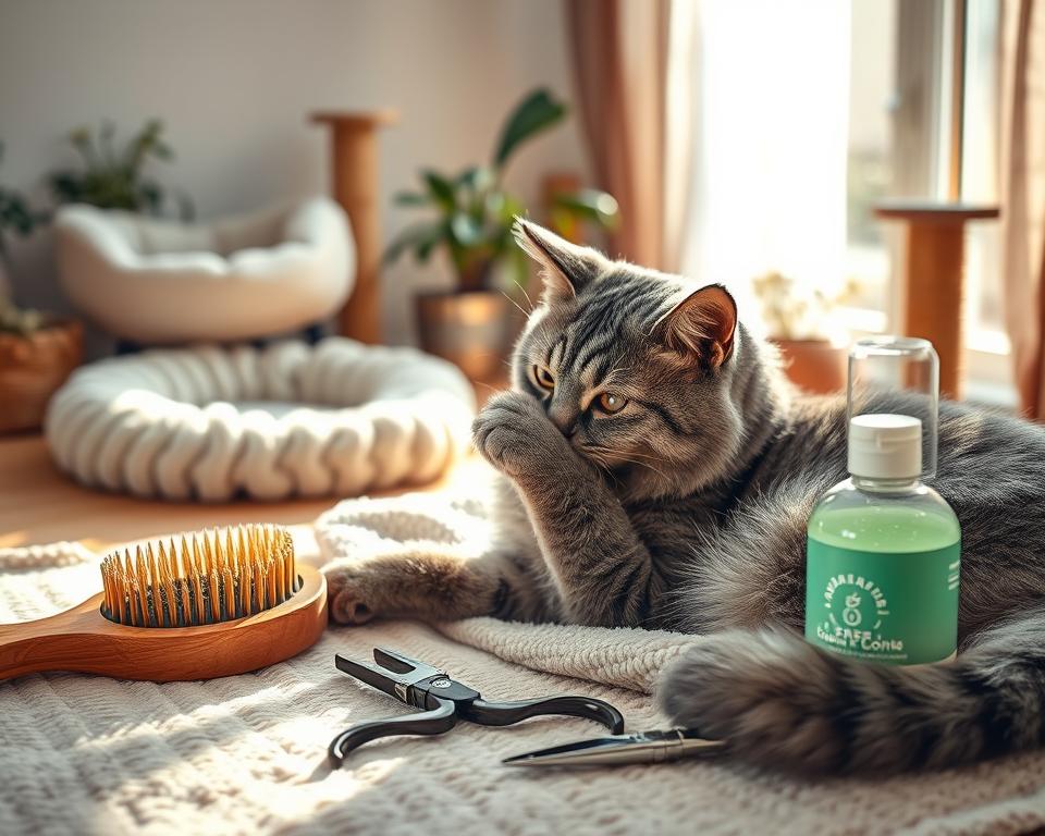 vytvorenie rutiny starostlivosti o mačku