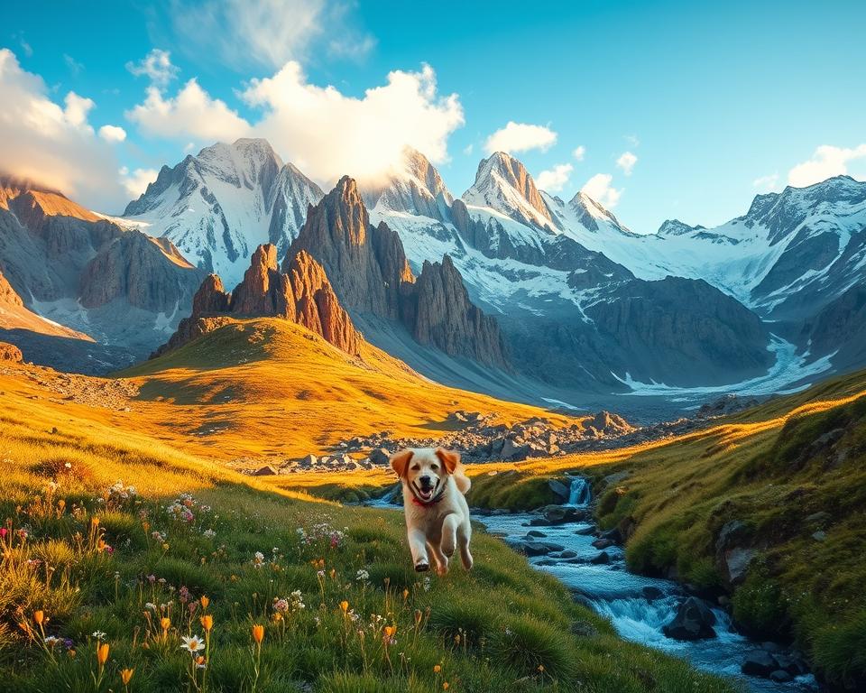 zivot-psa-v-horach život psa v horách