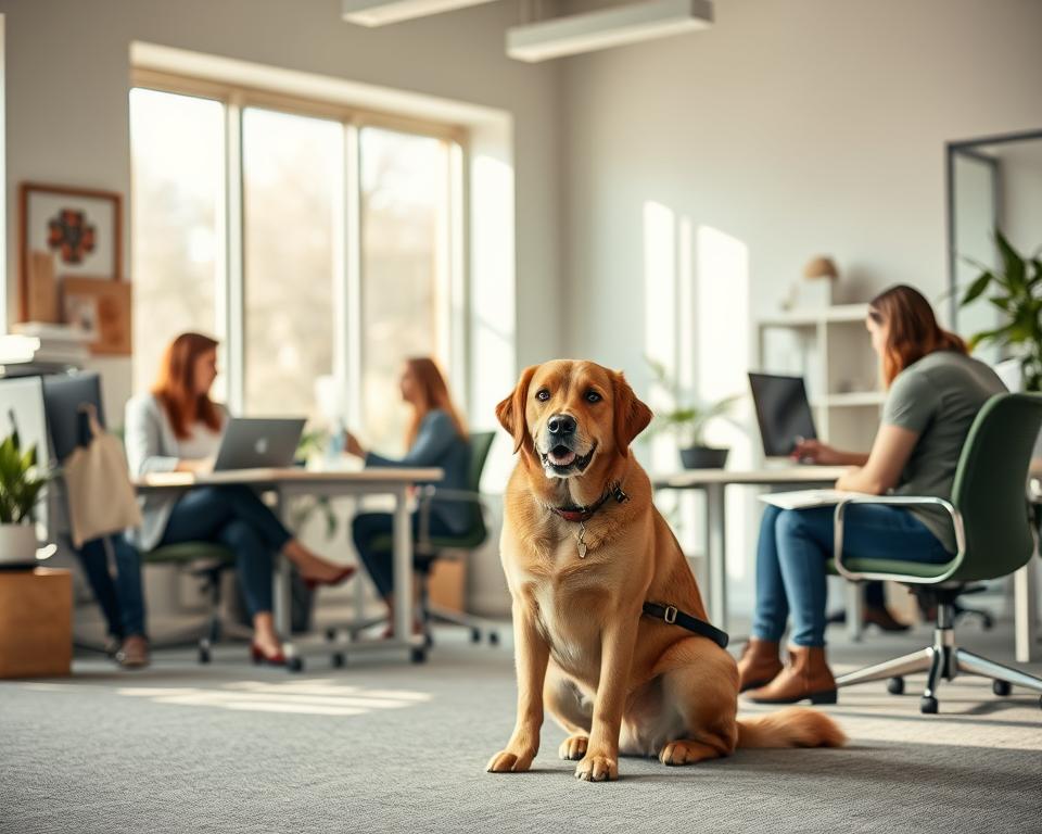 znizovanie-stresu-psov-v-kancelarii znižovanie stresu psov v kancelárii