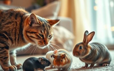 Zoznamovanie mačky s malými zvieratami – Všetko, čo o tom potrebuješ vedieť!