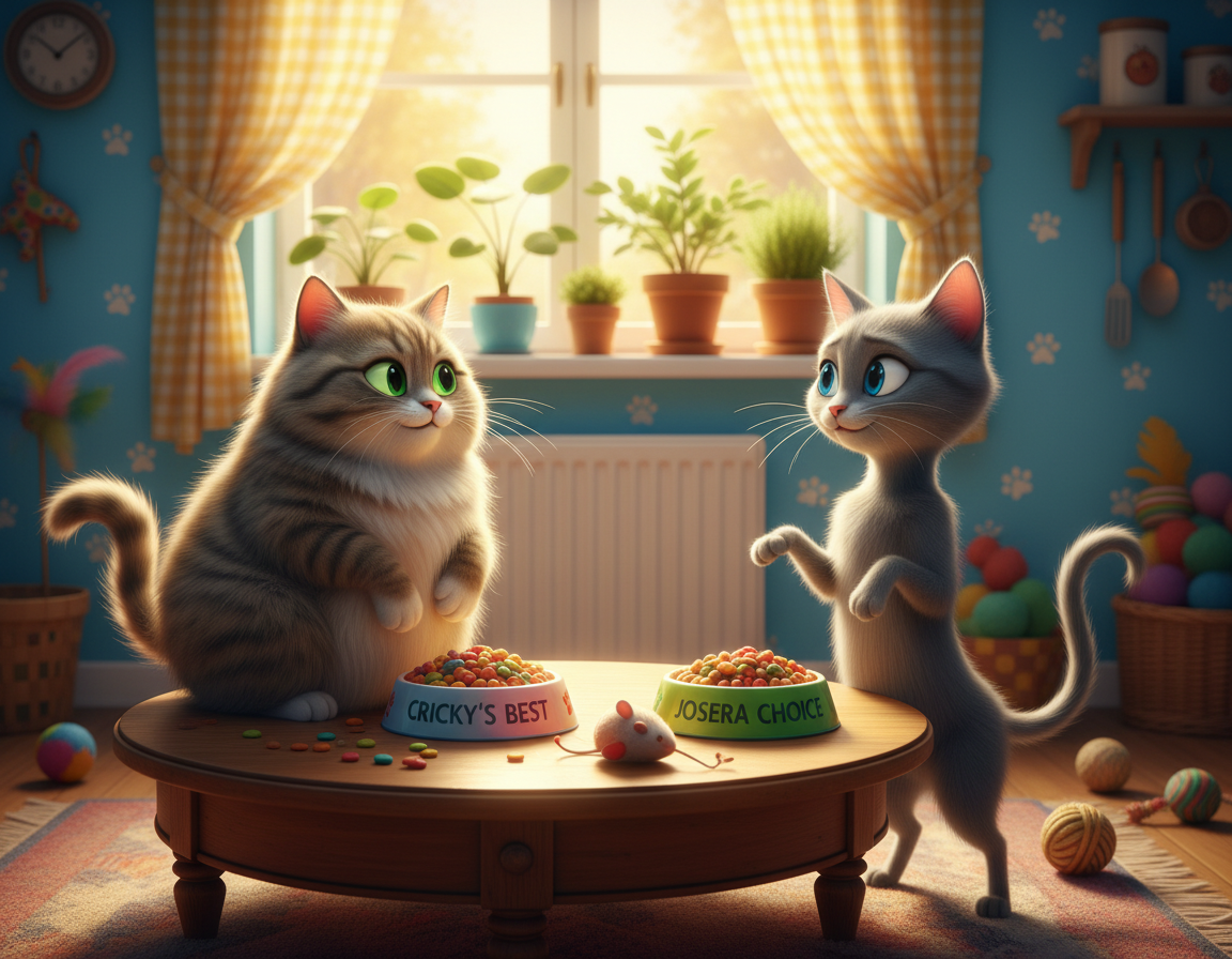 CricksyCat vs Josera – citlivý žalúdok