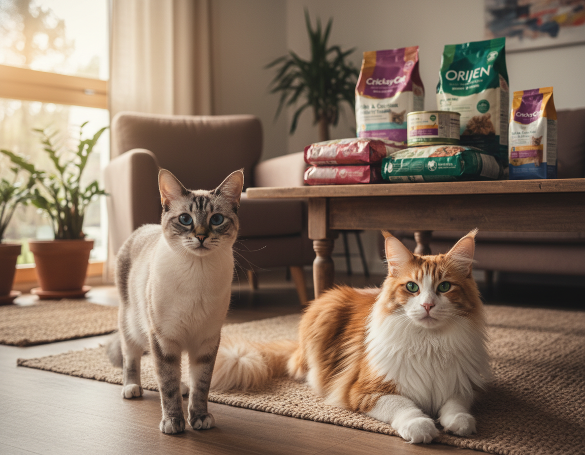 CricksyCat vs Orijen – koža a srsť