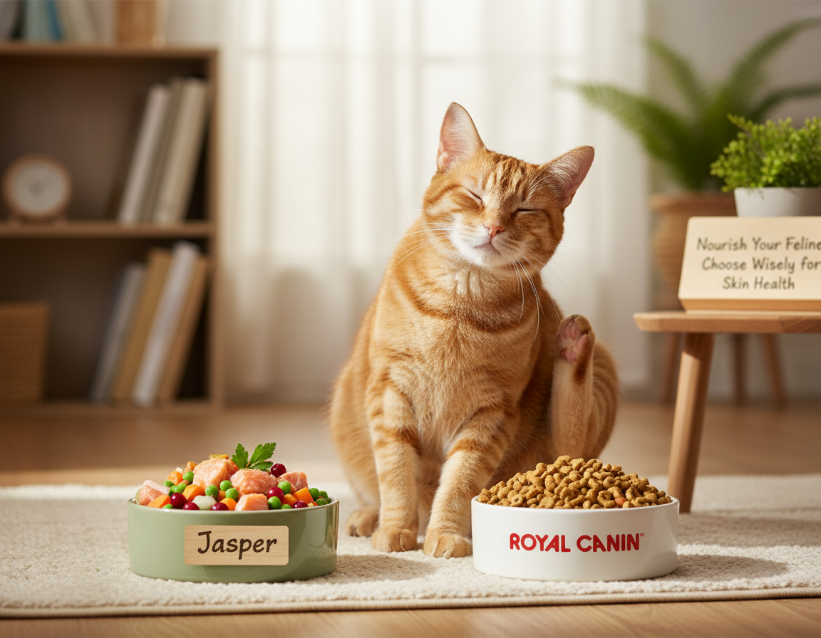 Jasper vs Royal Canin – kožná alergia